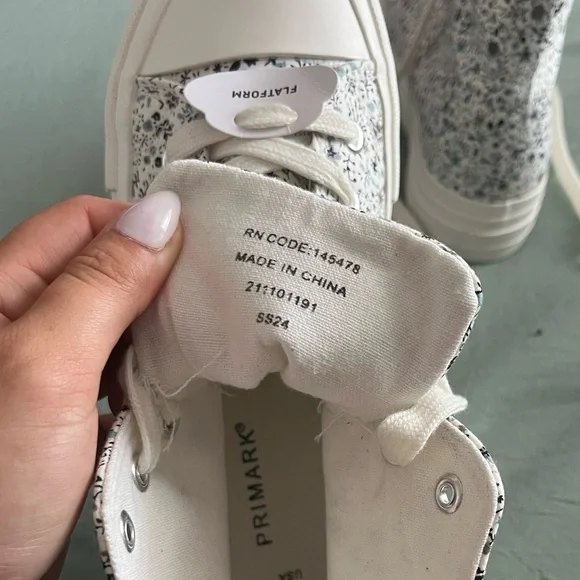 Primark Platform floral sneakers - Picture 6 of 7